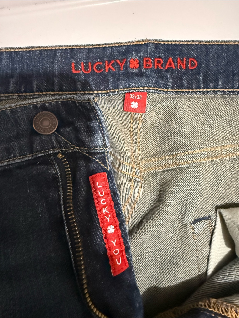 Lucky Brand Men's Blue Denim Jeans 223 Straight